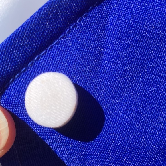 Cheerleader outfit vintage hand made  6 piece outfit pom poms skirt vest - Picture 13 of 16